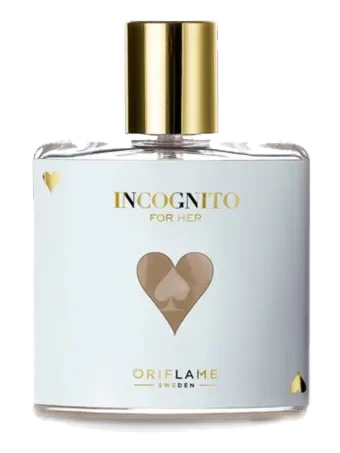 Oriflame Incognito for Her parfüm şişesi