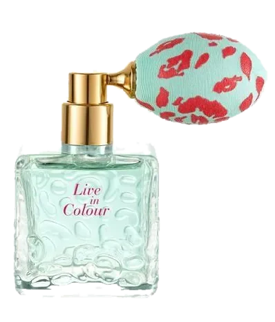 Oriflame Live In Colour perfume bottle