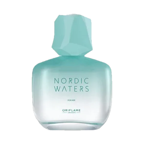 Oriflame Nordic Waters For Her perfume bottle