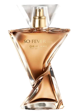 Oriflame So Fever Her perfume bottle