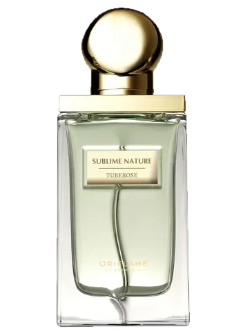 Oriflame Sublime Nature Tuberose perfume bottle