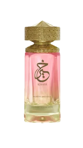 Paris Corner Khair Peach Delulu parfüm şişesi