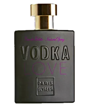 Paris Elysees Vodka Love parfüm şişesi