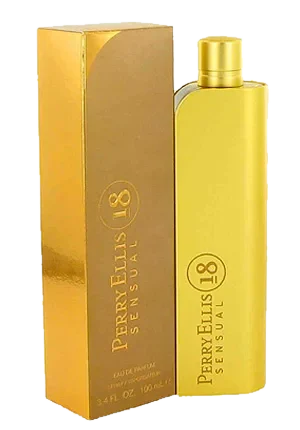 Perry Ellis 18 Sensual perfume bottle