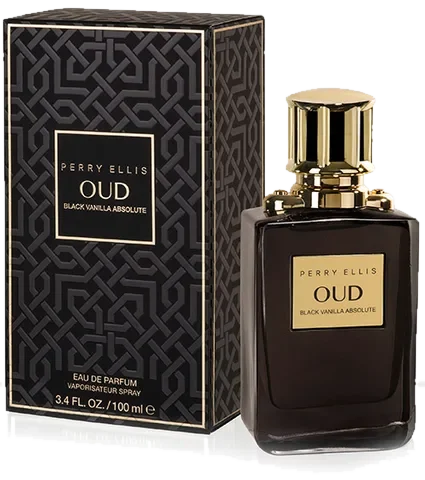 Perry Ellis Black Vanilla Absolute parfüm şişesi