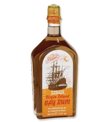 Pinaud Clubman Virgin Island Bay Rum parfüm şişesi
