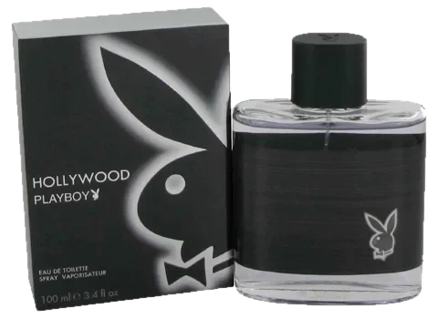 Playboy Press To Play Hollywood perfume bottle