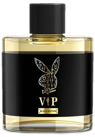 Playboy VIP for Him Black Edition perfume bottle