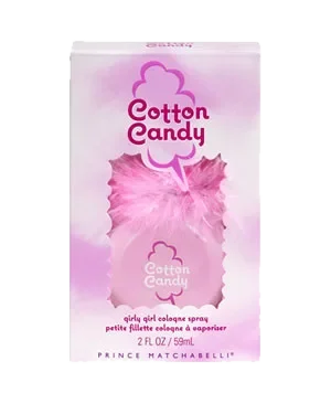 Prince Matchabelli Cotton Candy Girly Girl perfume bottle