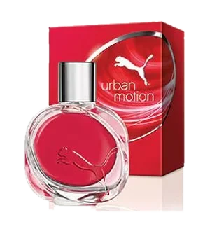 Puma Urban Motion for Her perfume bottle