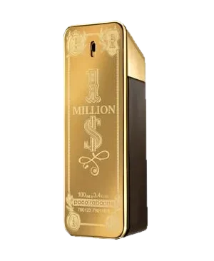 Rabanne 1 Million $ parfüm şişesi