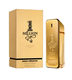 Rabanne 1 Million Absolutely Gold perfume bottle