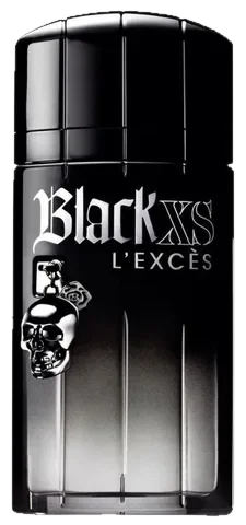 Rabanne Black XS L'Exces for Him perfume bottle