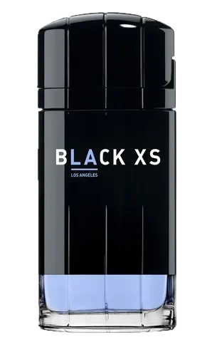 Rabanne Black XS Los Angeles for Him perfume bottle