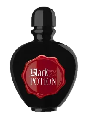 Rabanne Black XS Potion for Her parfüm şişesi