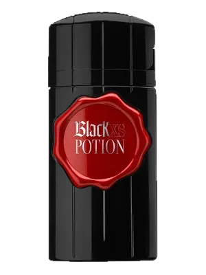 Rabanne Black XS Potion for Him perfume bottle