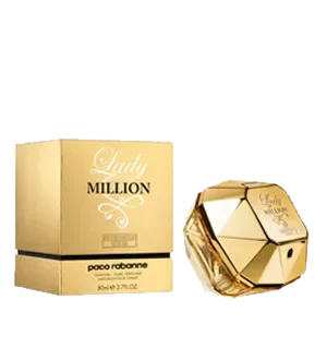 Rabanne Lady Million Absolutely Gold parfüm şişesi