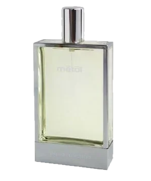 Rabanne Metal perfume bottle