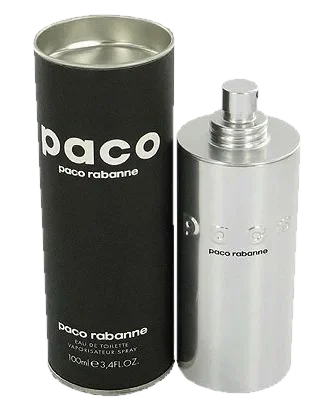 Rabanne Paco perfume bottle
