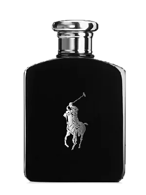 Ralph Lauren Polo Black perfume bottle