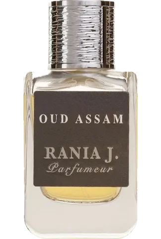 Rania J Oud Assam parfüm şişesi