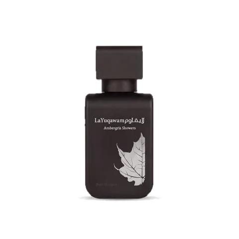 Rasasi La Yuqawam Ambergris Showers perfume bottle
