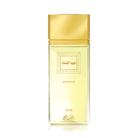 Rasasi Oudh Al Misk parfüm şişesi