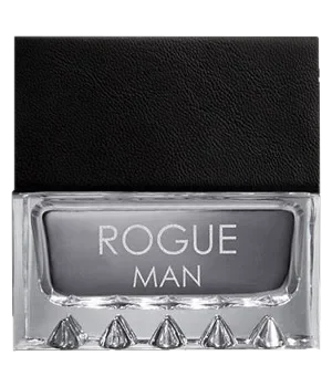 Rihanna Rogue Man perfume bottle