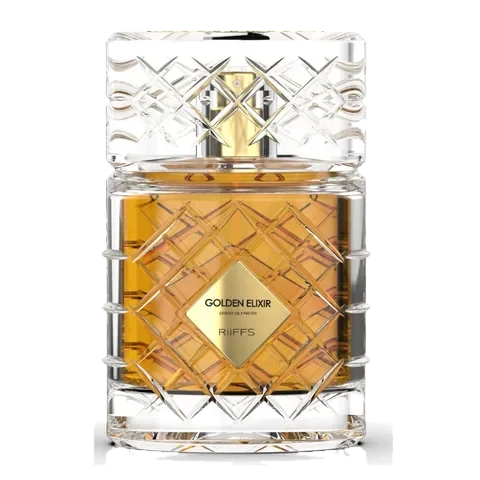 Riiffs Perfumes Golden Elixir perfume bottle