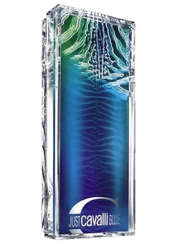 Roberto Cavalli Just Cavalli Blue perfume bottle