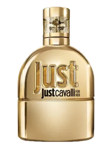 Roberto Cavalli Just Cavalli Gold for Her parfüm şişesi