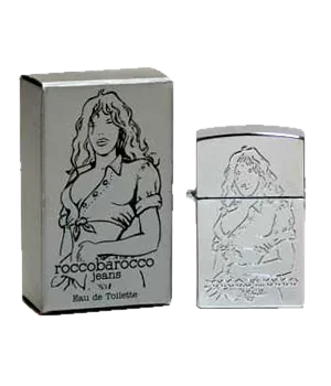 Roccobarocco Silver Jeans perfume bottle