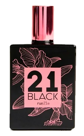 Rue21 Twentyone Black perfume bottle