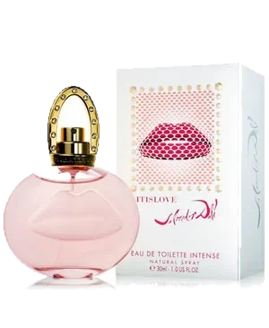 Salvador Dali ITISLOVE Intense perfume bottle
