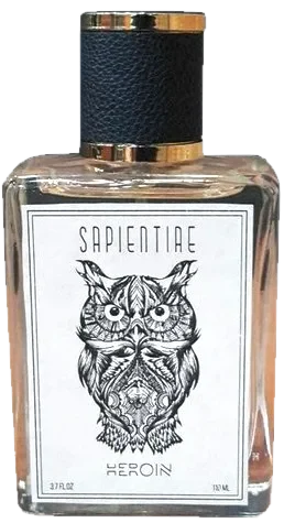 Sapientiae Niche Heroin perfume bottle