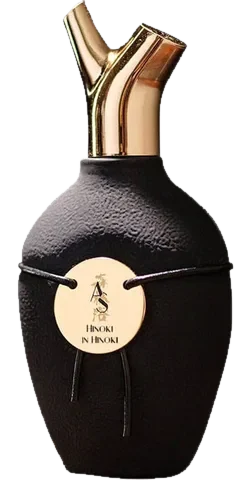 Scents of Wood Hinoki in Hinoki perfume bottle