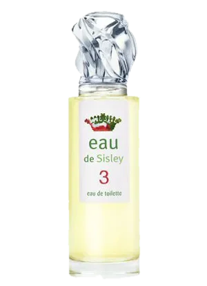Sisley Eau de 3 perfume bottle