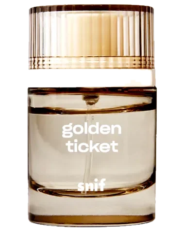 Snif Golden Ticket perfume bottle