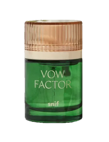 Snif Vow Factor perfume bottle