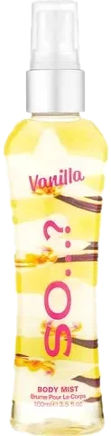 So...? Vanilla ...? perfume bottle