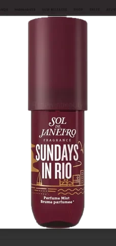 Sol De Janeiro Sundays in Rio perfume bottle