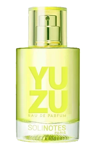 Solinotes Yuzu perfume bottle