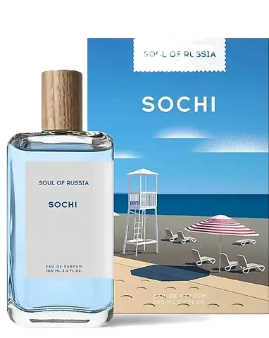 Soul of Russia Sochi perfume bottle
