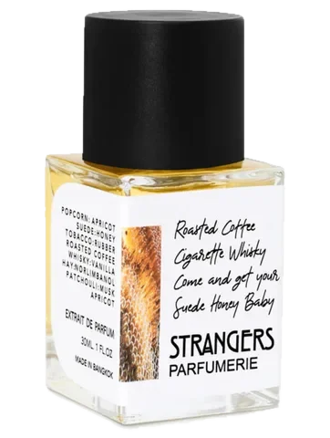 Strangers Parfumerie Roasted Coffee Cigarette Whisky Come And Get Your Suede Honey Baby parfüm şişesi