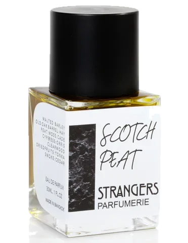 Strangers Parfumerie Scotch Peat parfüm şişesi