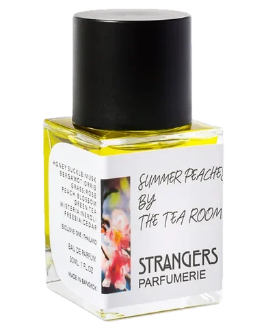 Strangers Parfumerie Summer Peaches By The Tea Room perfume bottle