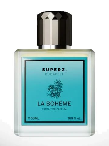 Superz. La Bohéme . perfume bottle