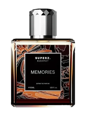 Superz. Memories . perfume bottle