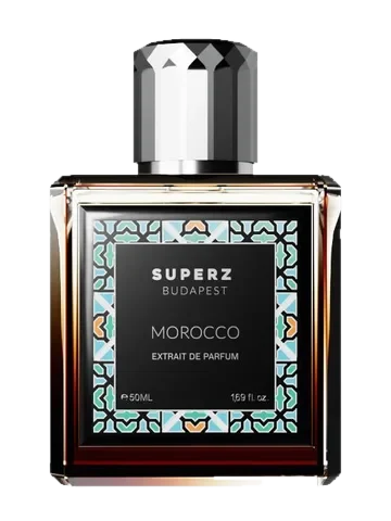 Superz. Morocco . perfume bottle