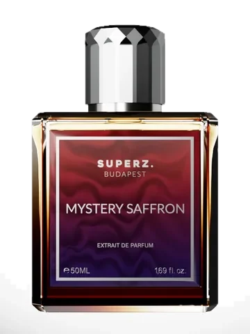 Superz. Mystery Saffron . perfume bottle